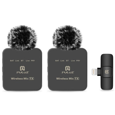 Micrófono Puluz Wireless Iphone (8-PIN) Black