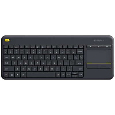 Teclado Logitech Wireless K400 Plus ESP Touch Negro