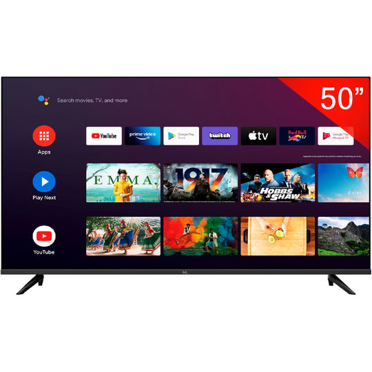 Televisor Smart LED 50" Mtek MK50FSAU UHD 4K Android BT/USB