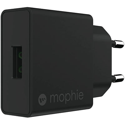Cargador Mophie Fuente 18W USB-A Black