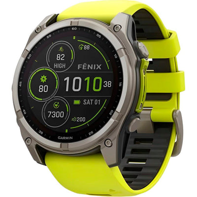 Reloj Garmin Fenix 8 51mm Solar Sapphire Black/Gray