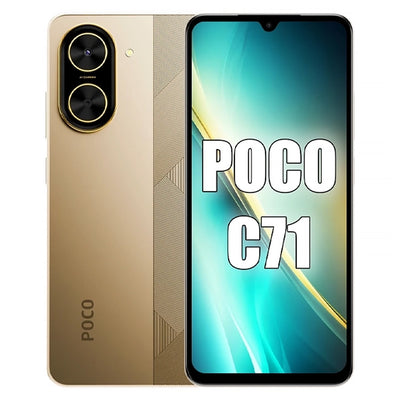 Celular Xiaomi Poco C71 6.88" DS LTE 4/64GB (Black)