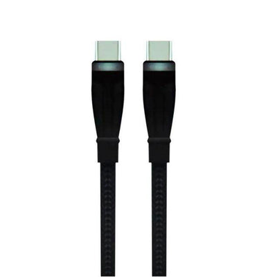 Cable Ecopower USB-C A USB-C 1M Negro