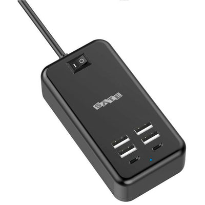 Cargador Satellite A-R23U 6 En 1 30W Negro