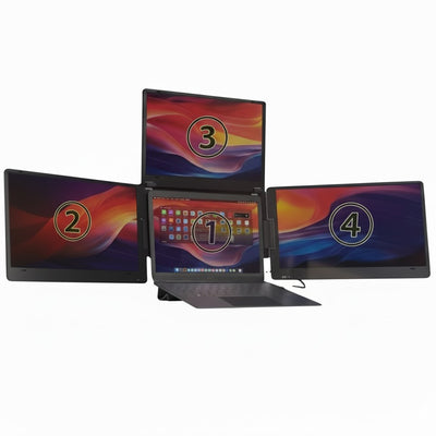 Monitor Portátil Triple Satellite 14" p/ Notebook