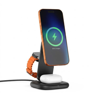 Cargador Satechi 3IN1 Foldable QI2 Wireless Charg Stand
