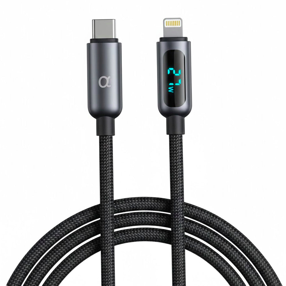 Cable A'Gold Pro+ CB121 Turbo USB-C A Lightning 27W 1M Black