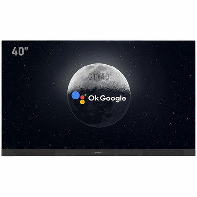 Televisor Smart LED 40" Smartfy GTV40 FHD Google TV con Soundbar integrada