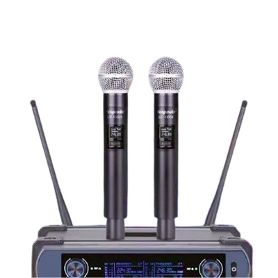 Micrófono Inalambrico Ecopower 2MIC Negro