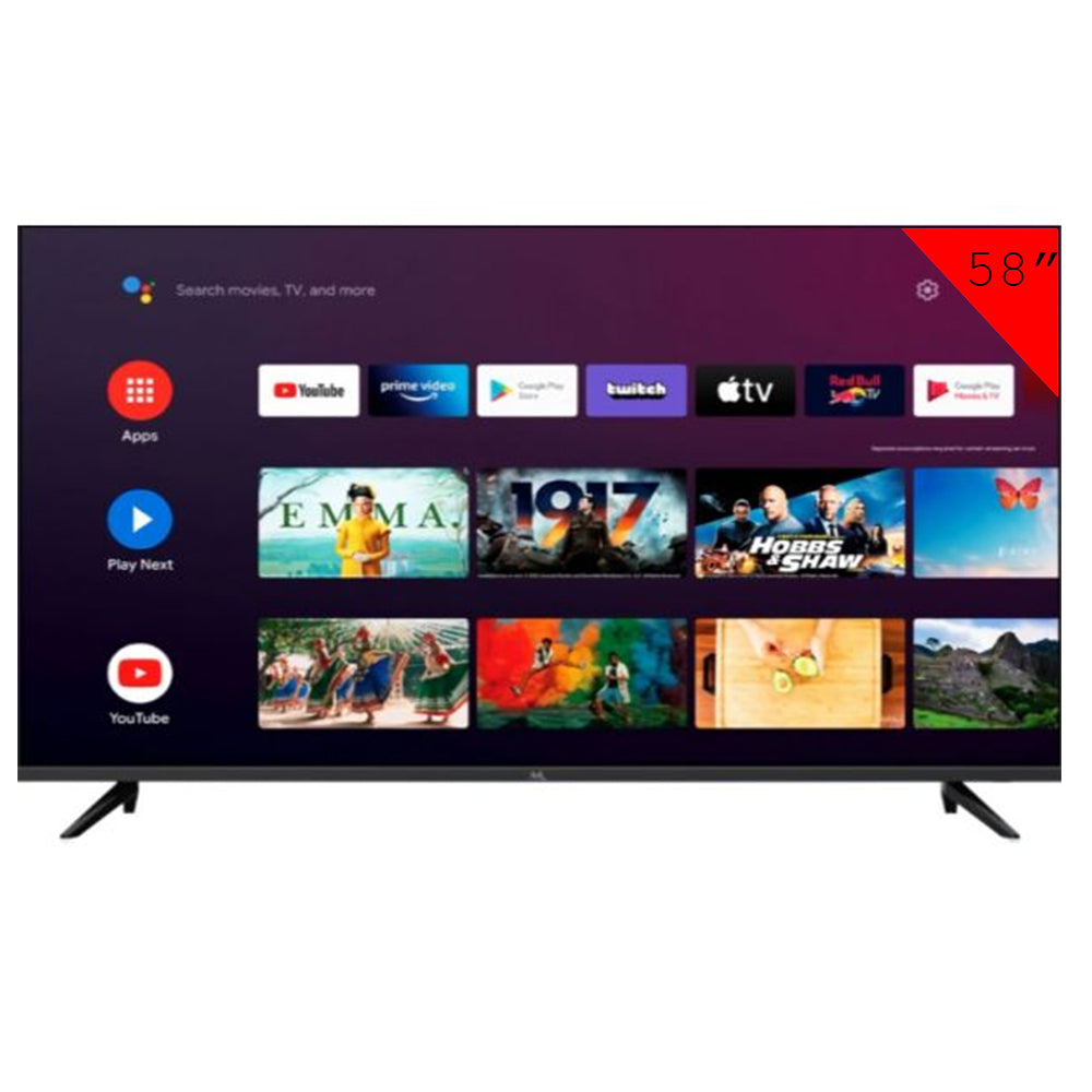 Televisor Smart QLED 58" Mtek MKQ58FSGU 4K Google TV