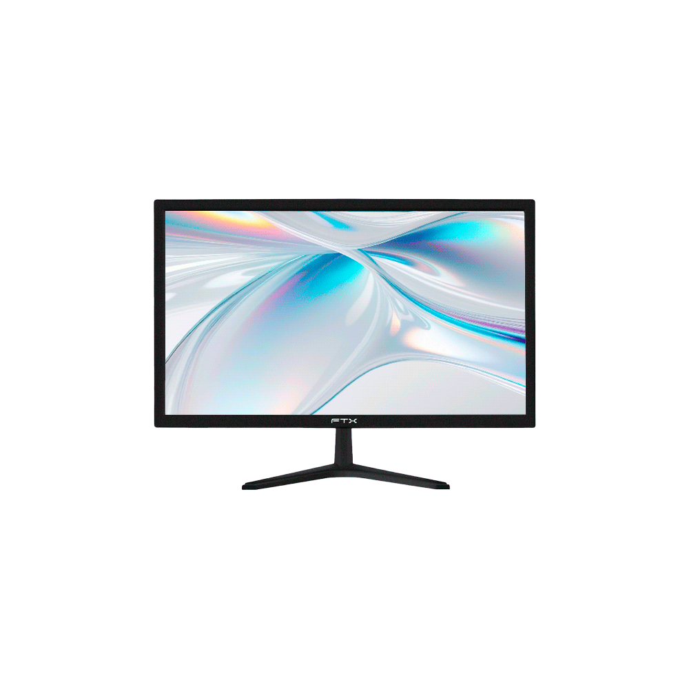 Monitor Ftx M24VHDB 24" FHD VGA/HDMI/75HZ/5MS/C/BISEL Black