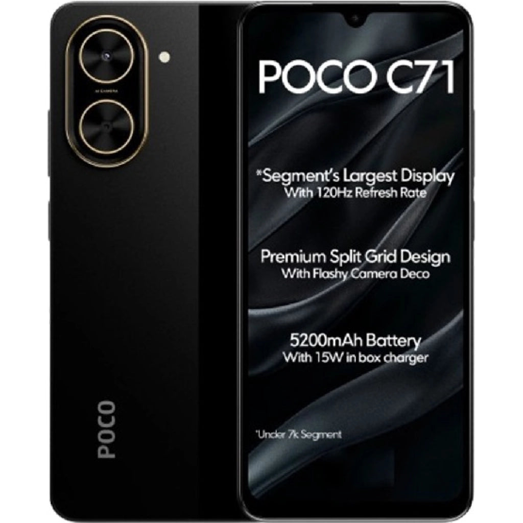 CELULAR XIAOMI POCO C71 6.88" DS LTE 3/64GB 15W