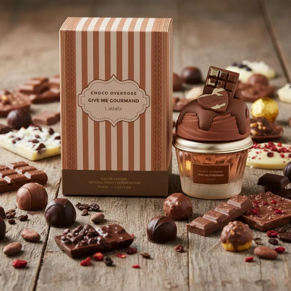 Perfume Lattafa Give Me Gourmand Choco Overdose Femenino 75ML EDP