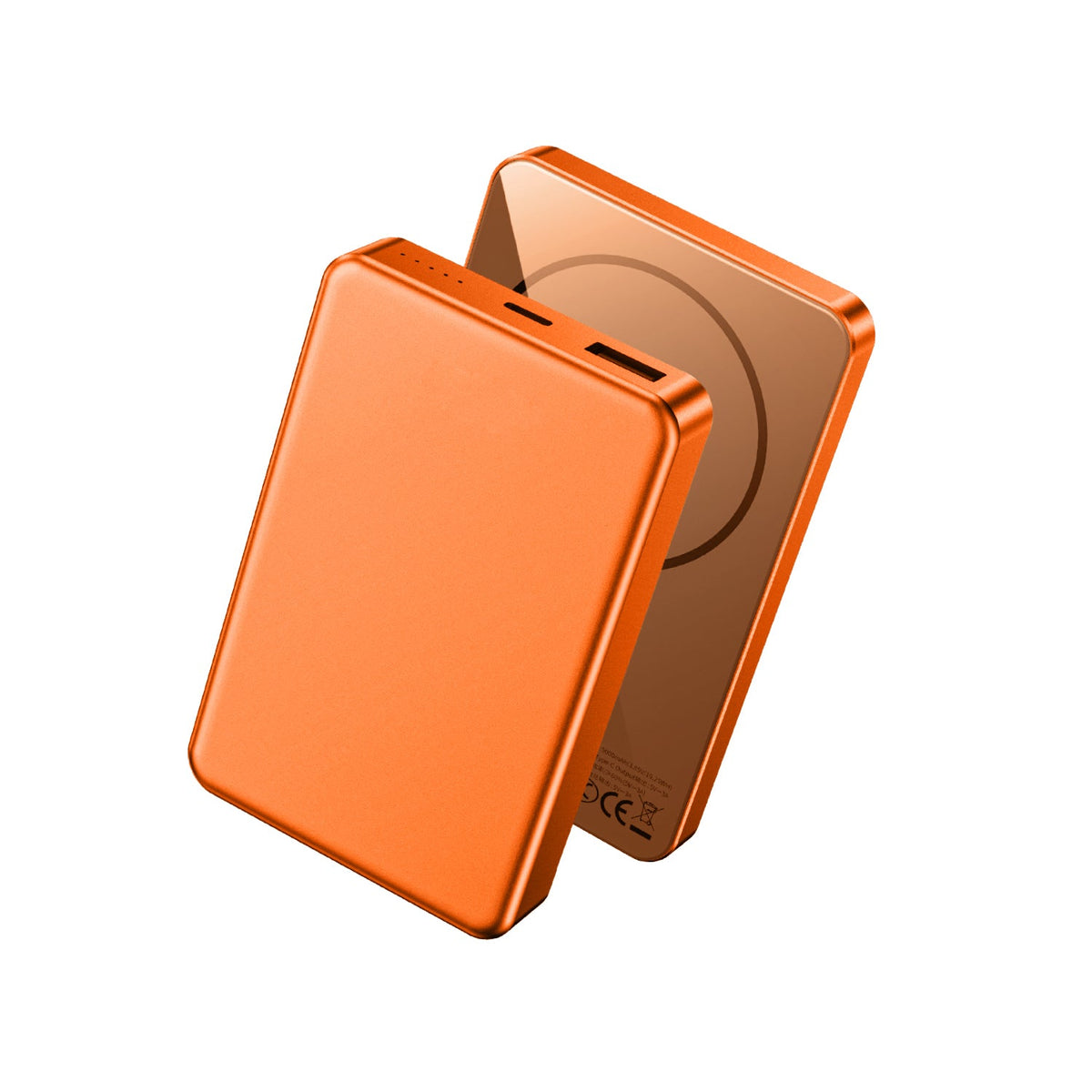 Cargador Portátil WIWU Ultra Thin Magnetic P15-1 10000MAH (Gold, Orange)