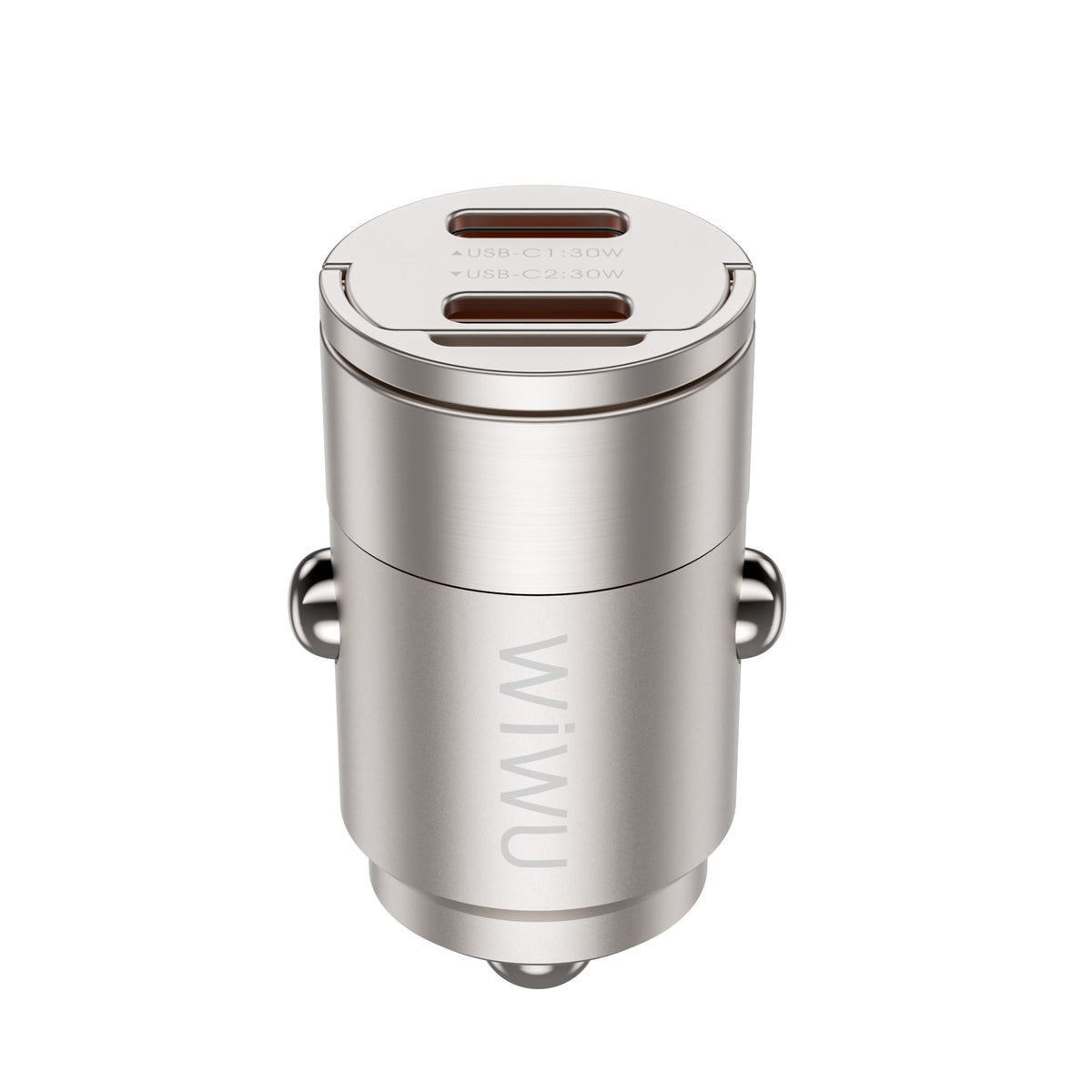 Cargador Wiwu Nano WI-QC029 USB-C/USB-C 30W - Titanium