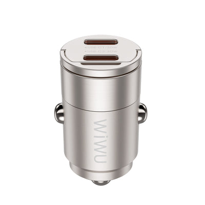 Cargador Wiwu Nano WI-QC029 USB-C/USB-C 30W - Titanium