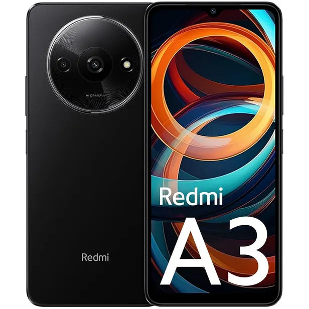 Celular Xiaomi Redmi A3 Midnigth Black 128gb