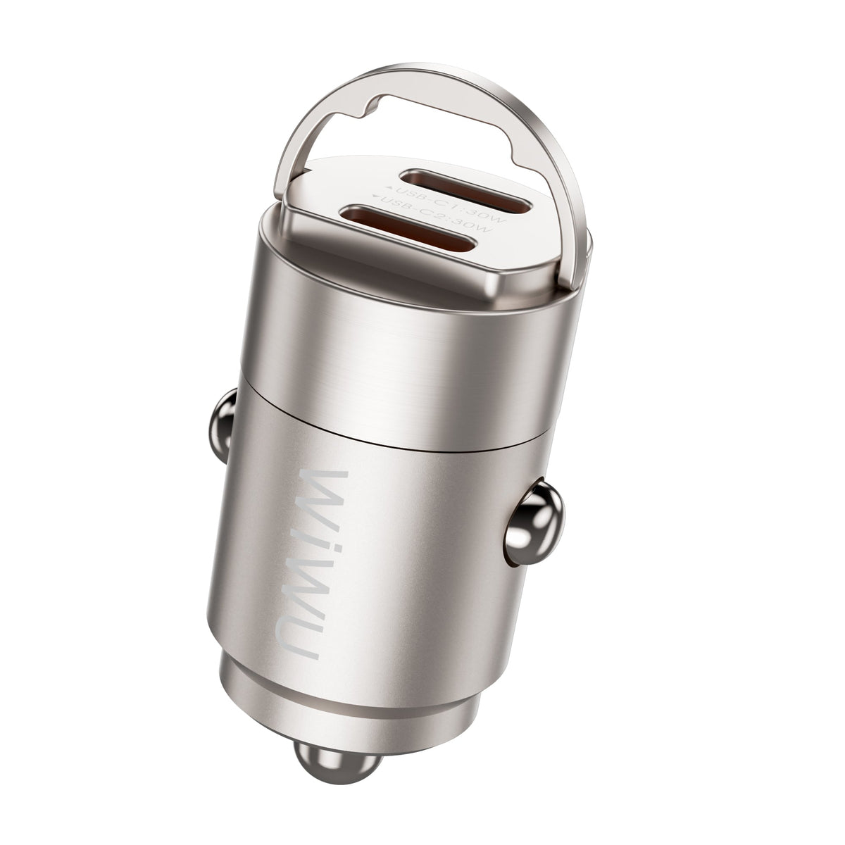 Cargador Wiwu Nano WI-QC029 USB-C/USB-C 30W - Titanium