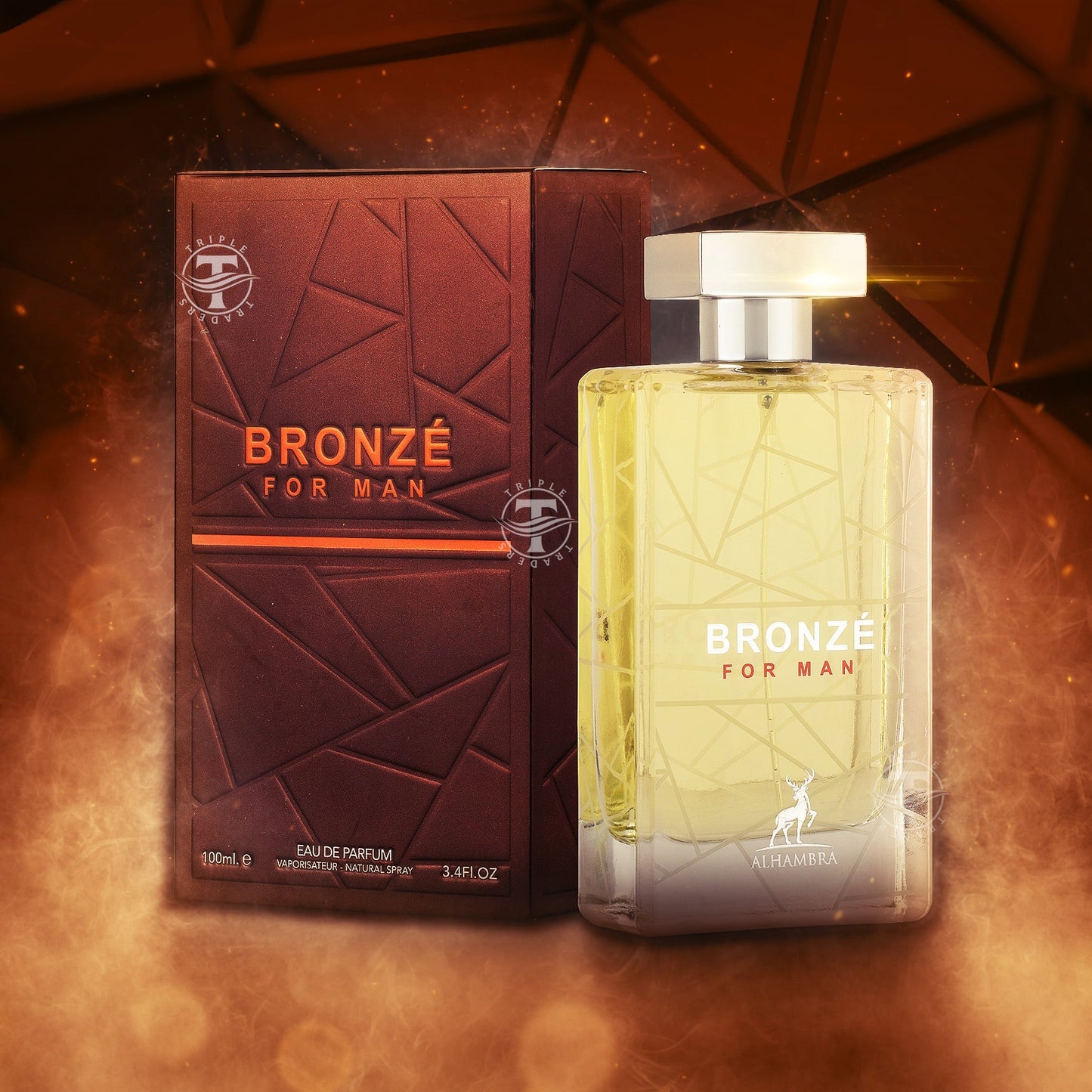 Perfume Maison Alhambra Bronzé Masculino 100ML EDP