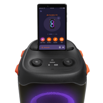 Parlante JBL Partybox 110 Bivolt Negro