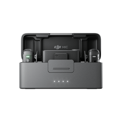Micrófono Inalámbrico DJI Mic 2 (2 TX + 1 RX + Estuche de Carga)
