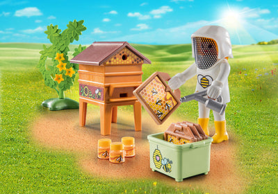 Juguete Playmobil Country Apicultora con Abejas 71253