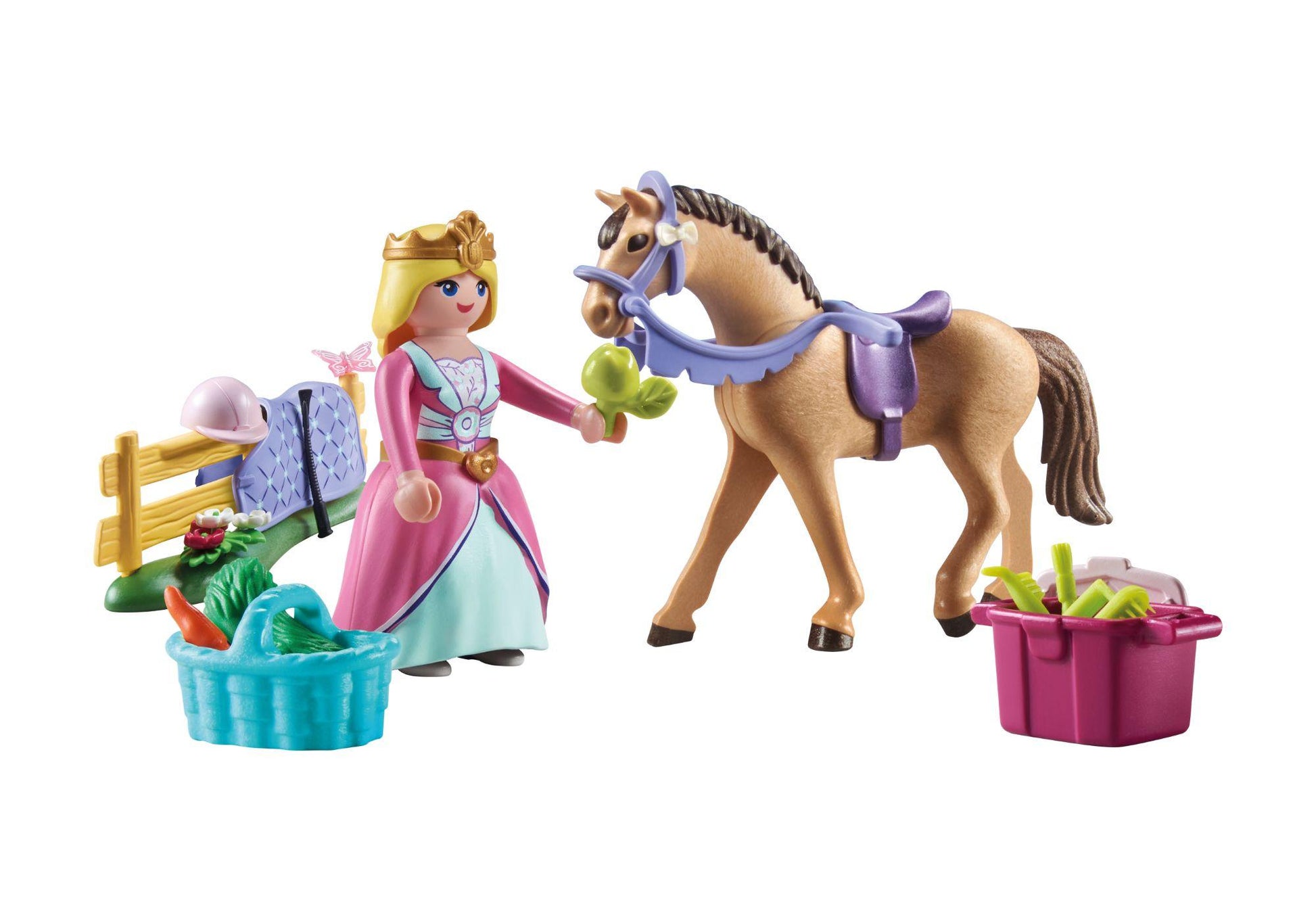 Juguete Playmobil Starter Pack Princesa con Caballo 71801