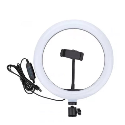 Aro de Luz LED Blanco 30 cm con Trípode - LUO LU-330