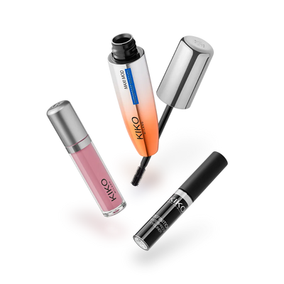 Kit Maquillaje KIKO Milano Unmissable Mascara 12ml + Lip 4ml + Delineador 4.5ml