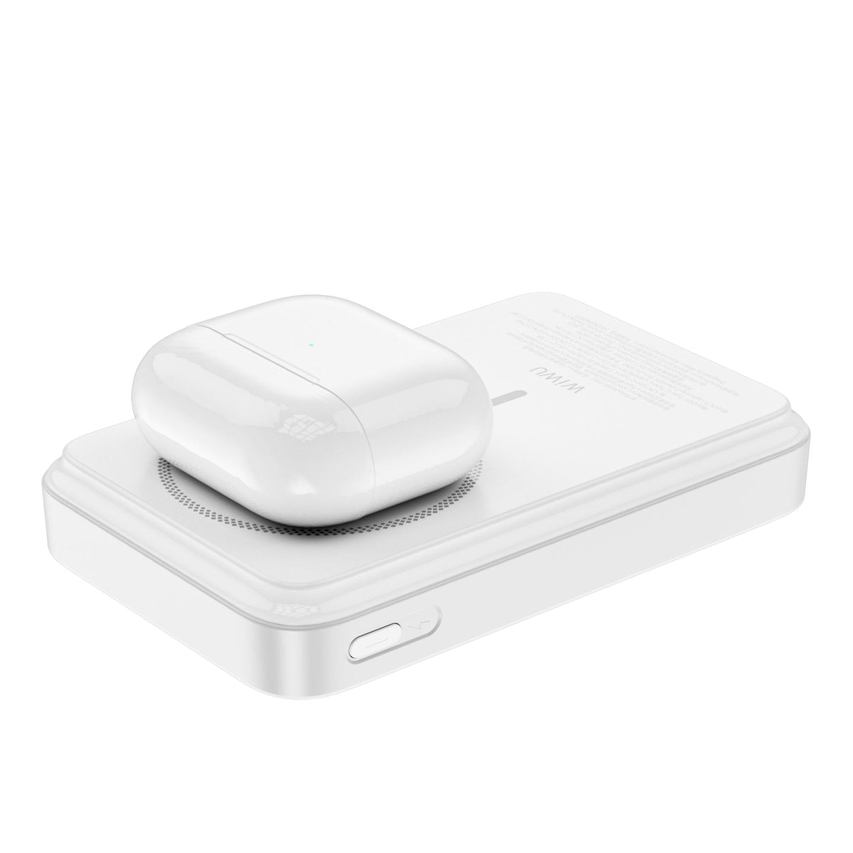 Cargador Inalámbrico WiWU WI-P061 con USB-C a Lightning