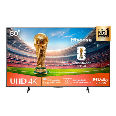Televisor Smart LED 50" Hisense 50A6N VIDAA 4K HDMI/BT/WIFI