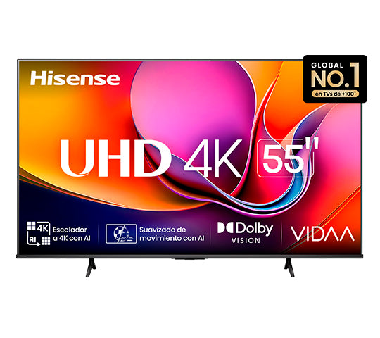 Televisor 55'' Hisense 55A6NV VIDAA 4K HDMI/BT/WIFI