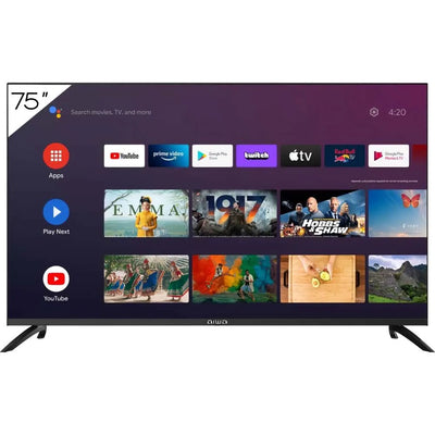 Televisor SMART LED 75" Aiwa AW75B4K 4K HDMI Android