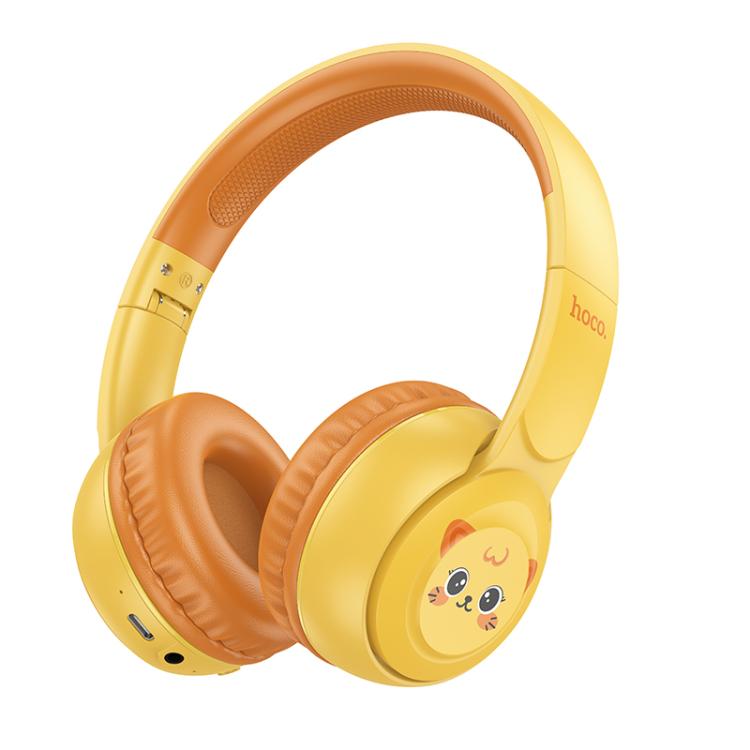 Auricular Hoco W60 Kids Bluetooth Amarillo