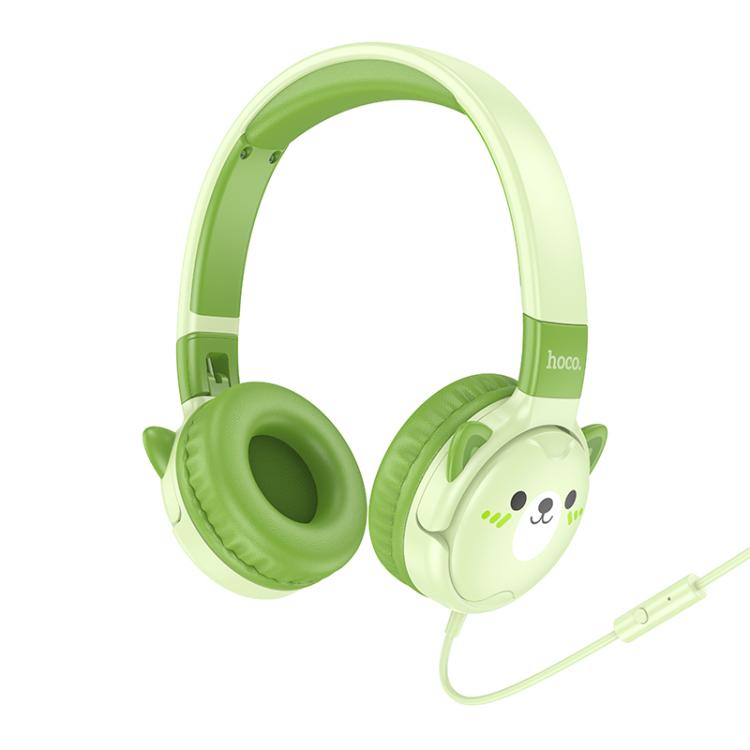 Auricular Hoco W61 Kids 3.5mm Verde