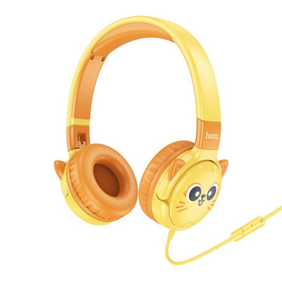 Auricular Hoco W61 Kids 3.5mm Amarillo