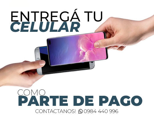 Entregamos tu producto en parte de pago