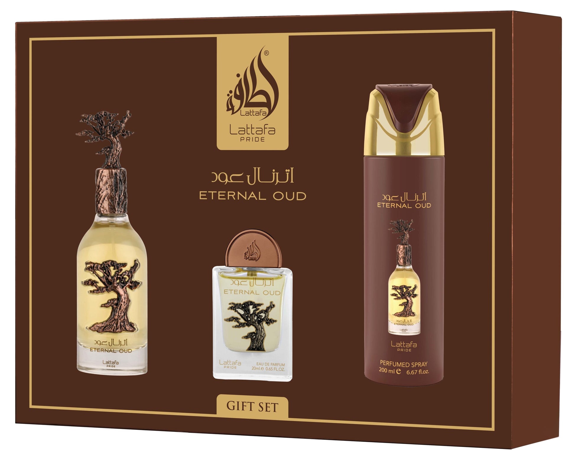 Set Perfume Lattafa Eternal Oud