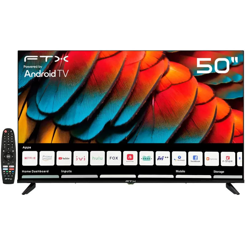 Televisor SMART LED 50" FTX FTX50UHD4V1 4K UHD HDMI USB Wi-Fi Android