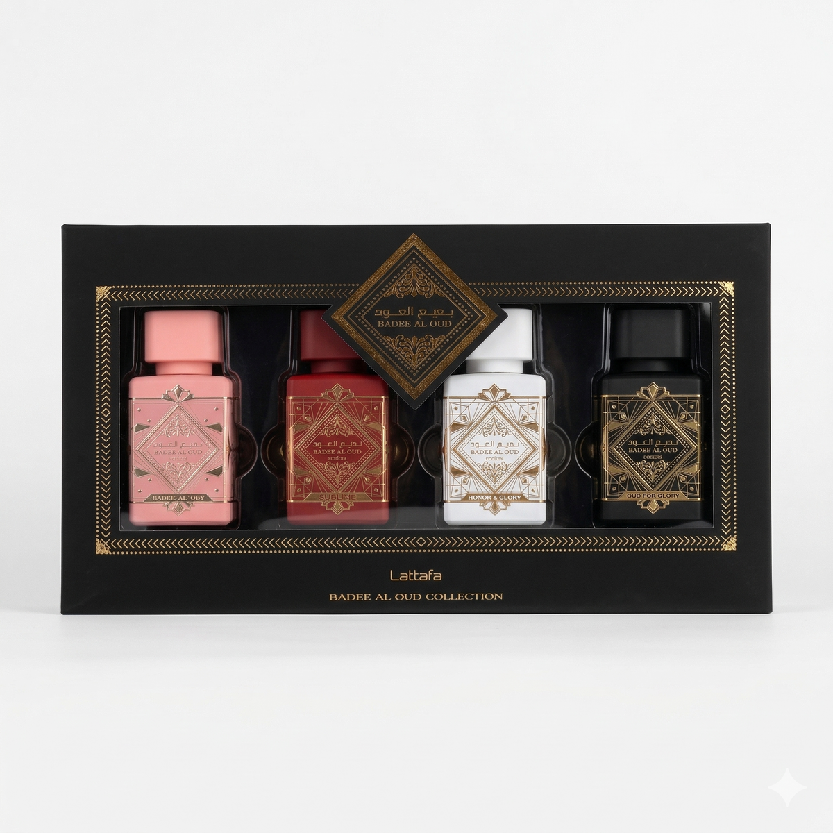 Set Perfume Lattafa Badee Al Oud Collection 4 X 25ML EDP