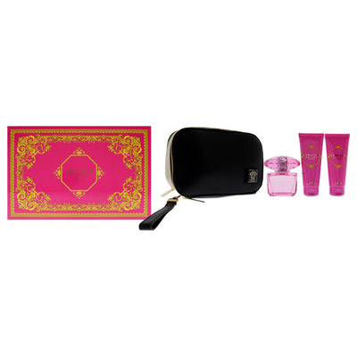 Set Perfume Versace Bright Crystal Absolu Femenino 90 + 5ML/100 + 100ML