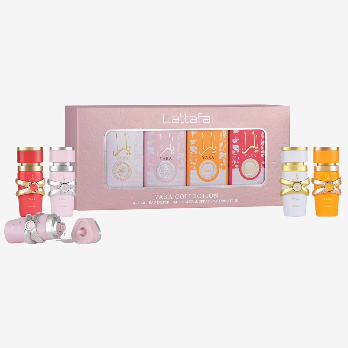 Set Perfume Lattafa Yara Mini Collection 4 X 5ML EDP