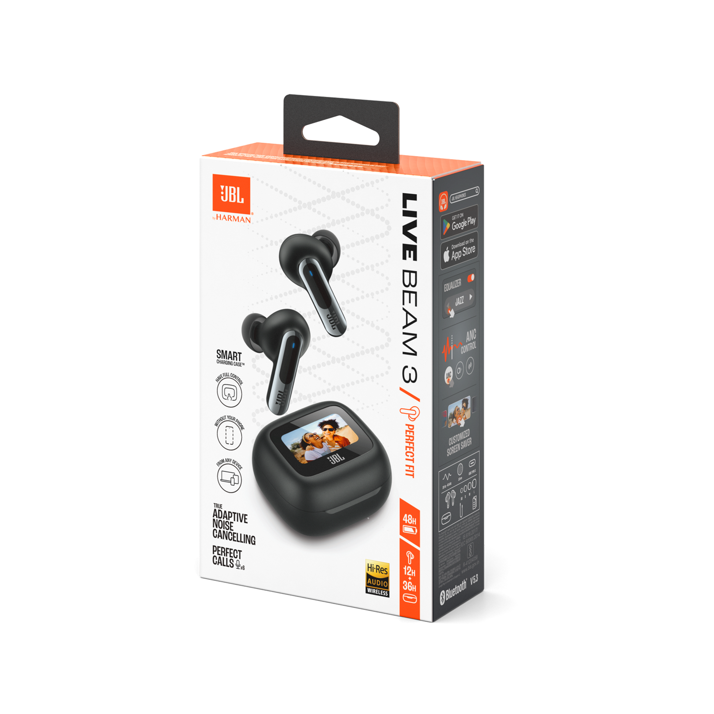 Auricular JBL Live Beam 3 TWS