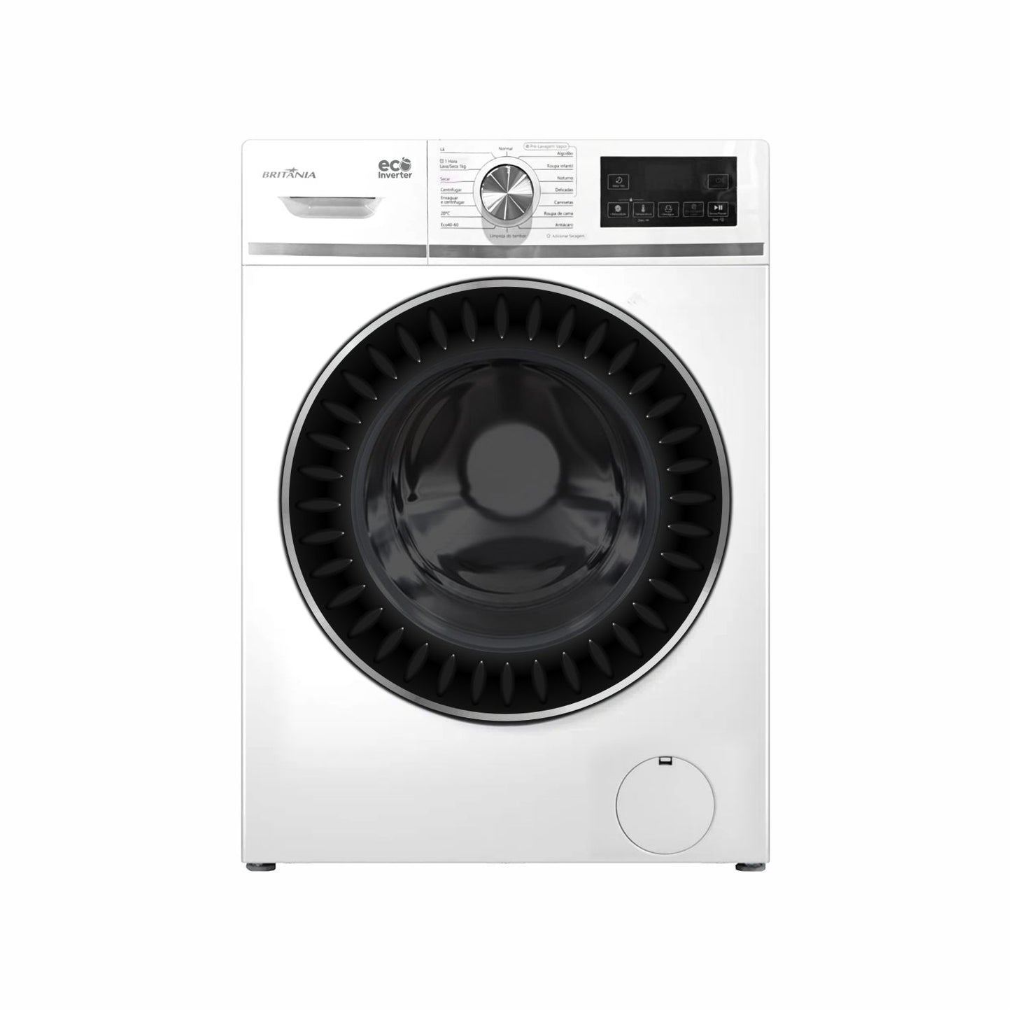 Lavasecarropas Britania PLS08PY Inverter Carga Frontal 8kg