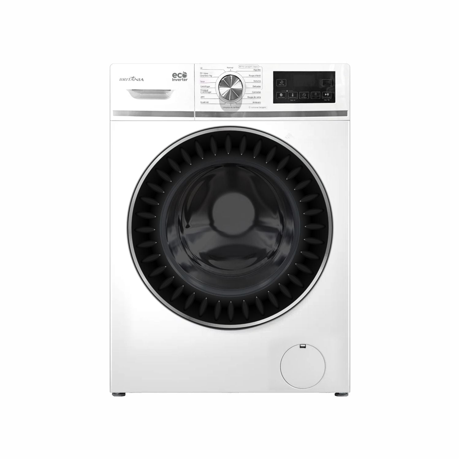 Lavasecarropas Britania PLS08PY Inverter Carga Frontal 8kg