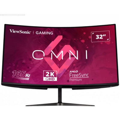 Monitor Gamer 32" Viewsonic VX3218C-2K Curved 165Hz Black