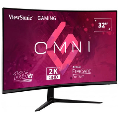Monitor Gamer 32" Viewsonic VX3218C-2K Curved 165Hz Black