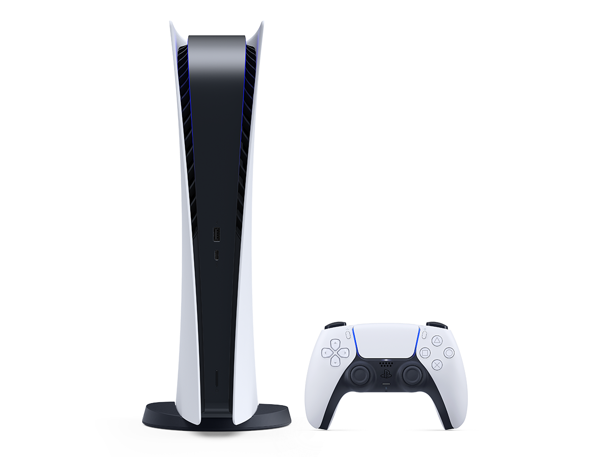 Consola Sony PS5 Slim 1TB Digital con control DualSense