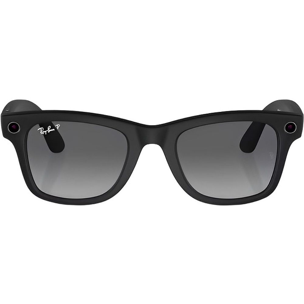 Lente Ray-Ban Meta Wayfarer RW4008 601/ST353 – Black / Polarized Graphite