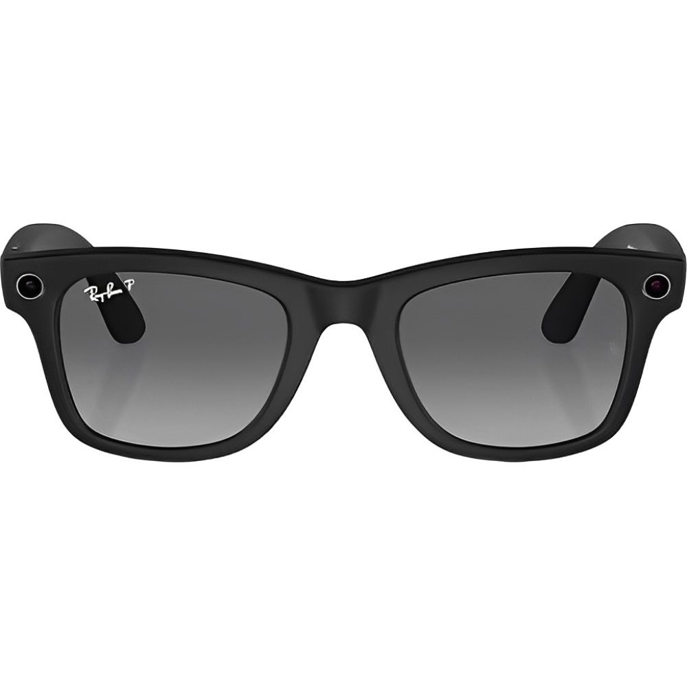 Lente Ray-Ban Meta Wayfarer RW4006 601/ST350 50 – Black/Polarized Graphite